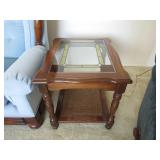 2) Matching Stained Glass Coffee Tables
