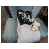 Sheep Wool Seat Cover, Plush Animals
