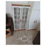 White Glass Door Stroage Cabinet, Wall Mount
