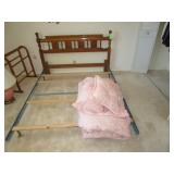 Queen Bed Frame With Beadspread