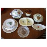 Williams-Sonoma Herb Plates, Vernon Kilns Plate