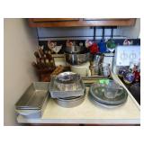 Bakeware, Steamer, Sifters, Measuring Cups,