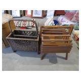 2) Magazine Racks