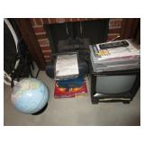 Sylvania VHS Player, Emerson TV, JVC CD Portable