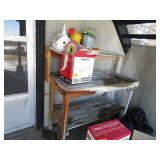 Wood Plant Bench (Contents Not Included)