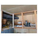 Shelf Contents, Fruit Basket, Potato Bags, Throw