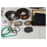 Railroad Belt Buckles, Wallets, Marble Paper