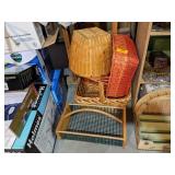 Wicker Baskets, Paper / Pen Box