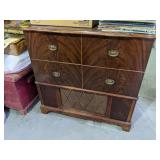 Vintage Airline Radio / Record Cabinet