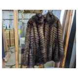 Fur Coat Size Large