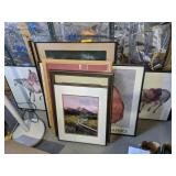 Framed Scenic, Native American, Lady Prints