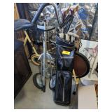 Golf Bag, Golf Clubs, Golf Cart