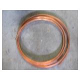 Copper Tubing, Black Wire