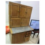 Vintage Hoosier Baking Kitchen Cabinet