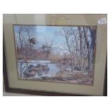 Sign Wildlife Picture 32.5" x 27"