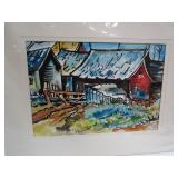 Barn Painting by Daema