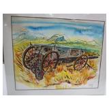 Wagon Painting by Daema