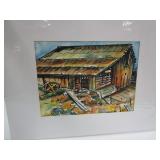 Barn Painting by Daema