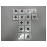 14) Wheat Back Lincoln Cents