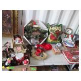 Christmas Decorations, Wreaths, Hats, Candles,