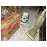 Box Fan, JetVac Wet/Dry Vacuum, Hoover Vacuum