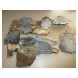 Slabs of Various Rocks