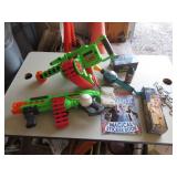 Dart Guns, Dominos, Wood Block Game, Frozen