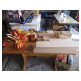 Oak Wood Pieces, Wind Chimes, Decor