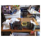 Fiction Books, Pillow Cases, Curtains, Wood