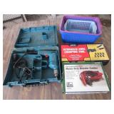Makita Drill, Hydraulic Wire Crimpers, Jumper