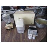 Food Processor, Blender, Bowls, Calculator,