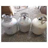 3) Propane Tanks
