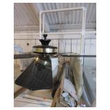 Blinds, Ceiling Fan, PVC Frames, Ironing Board,