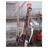 Yard Tools, Snow Shovels, Broom