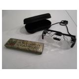 Adjustable Magnifing Glasses, A.W.Faber Tin