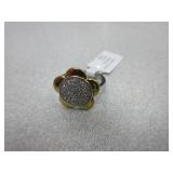 Cubic Zirconia Flower Ring