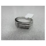Cubic Zirconia Sterling Ring