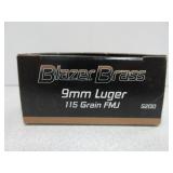 Blazer Brass .9mm Luger