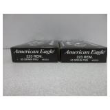 2) American Eagle .223 Rem Ammunition