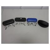 3) Pairs of Glasses, 4) Glasses Cases