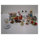 Small Figurines, Trinket Box, Plate