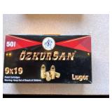 Ozkursan Luger 9x19 Ammunition