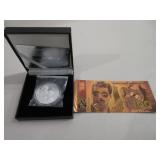 Queen Commemorative Bill, Queen Coin