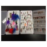 Wide Assortment of Fishing Lures With Feathers-