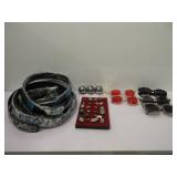 Sun Glasses, Fashion Rings, Belts, Trump Coin