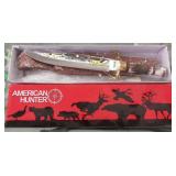American Hunter Knife with Sheath