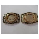 2) Belt Buckles