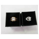 2) Engagement Style Rings