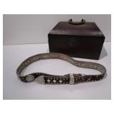 Jeweled Belt, Wooden Box