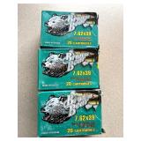 3) Brown Bear 7.62x39 Ammunition